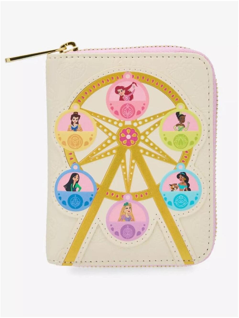 Loungefly Disney Princess Ferris Wheel Small Zip Wallet